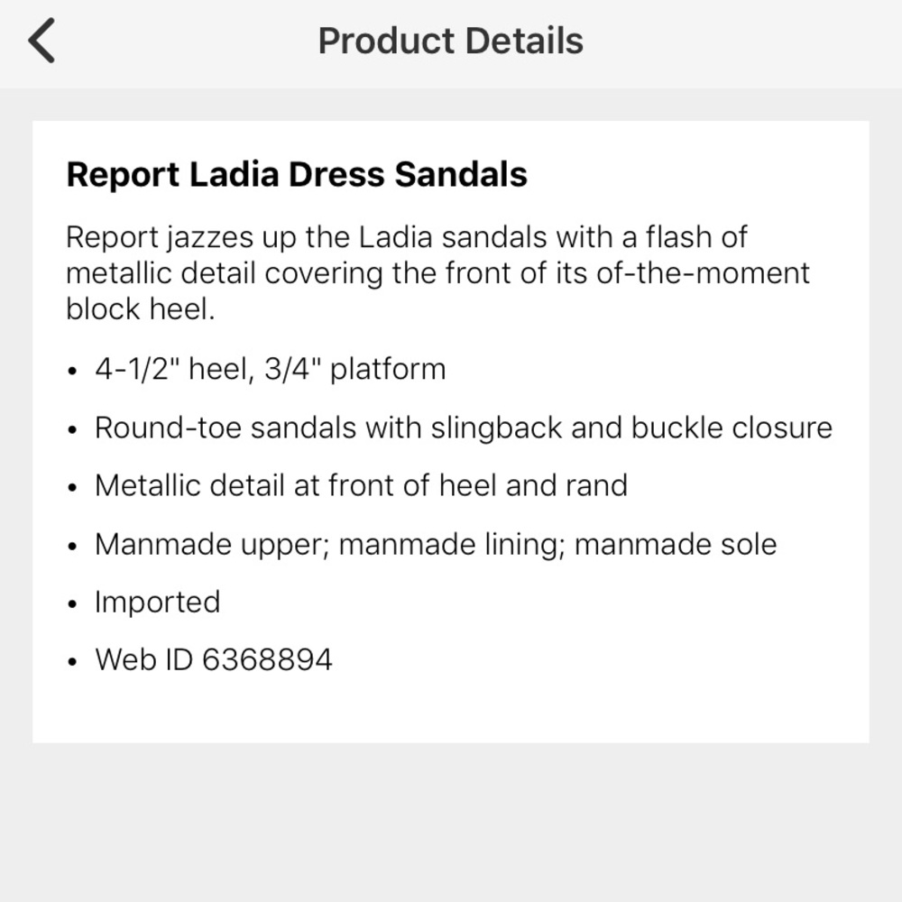 Woman’s Report Black Sandal - Picture 5 of 8